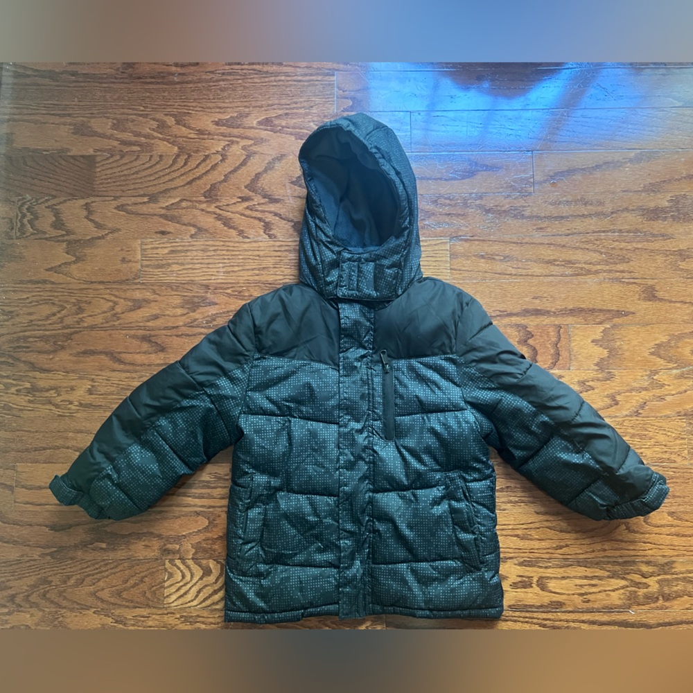 Xersion Black Jacket with Yellow Logo Accent